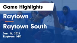 Raytown  vs Raytown South  Game Highlights - Jan. 16, 2021