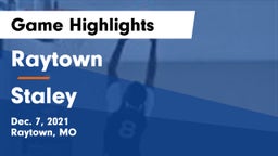 Raytown  vs Staley  Game Highlights - Dec. 7, 2021
