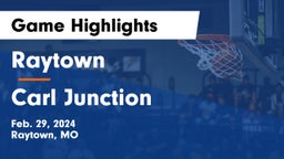 Raytown  vs Carl Junction  Game Highlights - Feb. 29, 2024