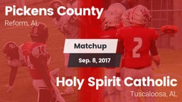 Matchup: Pickens County vs. Holy Spirit Catholic  2017