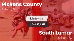 Matchup: Pickens County vs. South Lamar  2017