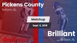 Matchup: Pickens County vs. Brilliant  2019