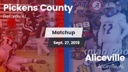 Matchup: Pickens County vs. Aliceville  2019
