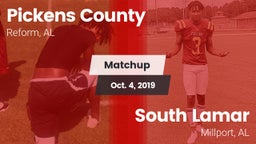 Matchup: Pickens County vs. South Lamar  2019