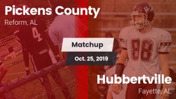 Matchup: Pickens County vs. Hubbertville  2019