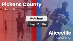 Matchup: Pickens County vs. Aliceville  2020