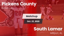 Matchup: Pickens County vs. South Lamar  2020