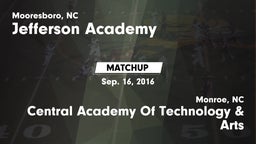 Matchup: Jefferson Academy vs. Central Academy Of Technology & Arts 2016