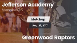 Matchup: Jefferson Academy vs. Greenwood Raptors 2017