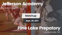Matchup: Jefferson Academy vs. Pine Lake Prepatory 2017