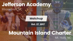 Matchup: Jefferson Academy vs. Mountain Island Charter  2017