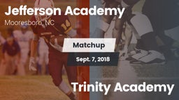 Matchup: Jefferson Academy vs. Trinity Academy 2018
