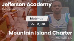 Matchup: Jefferson Academy vs. Mountain Island Charter  2018