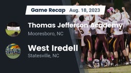 Recap: Thomas Jefferson Academy  vs. West Iredell  2023