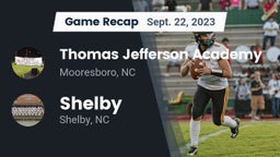 Recap: Thomas Jefferson Academy  vs. Shelby  2023