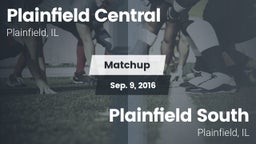 Matchup: Plainfield Central vs. Plainfield South  2016