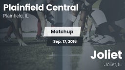 Matchup: Plainfield Central vs. Joliet  2016