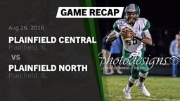 Recap: Plainfield Central  vs. Plainfield North  2016