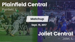 Matchup: Plainfield Central vs. Joliet Central  2017