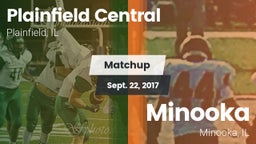 Matchup: Plainfield Central vs. Minooka  2017