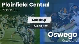 Matchup: Plainfield Central vs. Oswego  2017
