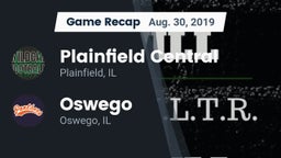 Recap: Plainfield Central  vs. Oswego  2019