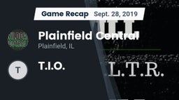 Recap: Plainfield Central  vs. T.I.O. 2019