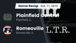 Recap: Plainfield Central  vs. Romeoville  2019