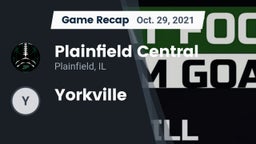 Recap: Plainfield Central  vs. Yorkville  2021