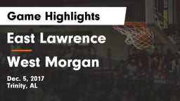 East Lawrence  vs West Morgan  Game Highlights - Dec. 5, 2017
