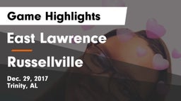 East Lawrence  vs Russellville  Game Highlights - Dec. 29, 2017
