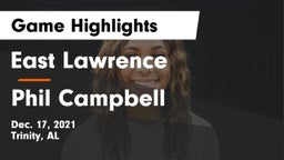 East Lawrence  vs Phil Campbell  Game Highlights - Dec. 17, 2021