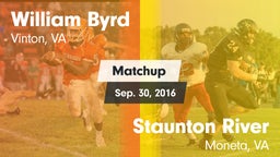 Matchup: Byrd vs. Staunton River  2016