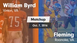 Matchup: Byrd vs. Fleming  2016