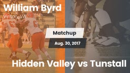 Matchup: Byrd vs. Hidden Valley vs Tunstall 2017