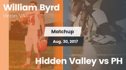 Matchup: Byrd vs. Hidden Valley vs PH 2017