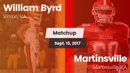 Matchup: Byrd vs. Martinsville  2017