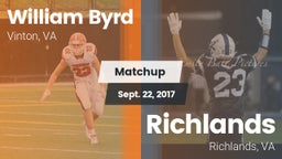 Matchup: Byrd vs. Richlands  2017