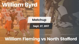 Matchup: Byrd vs. William Fleming vs North Stafford 2017