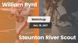 Matchup: Byrd vs. Staunton River Scout 2017