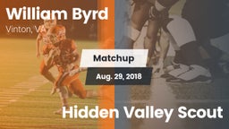 Matchup: Byrd vs. Hidden Valley Scout 2018