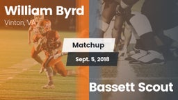 Matchup: Byrd vs. Bassett Scout 2018