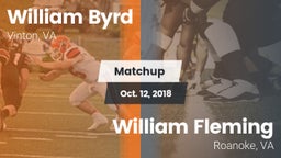 Matchup: Byrd vs. William Fleming  2018