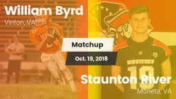 Matchup: Byrd vs. Staunton River  2018