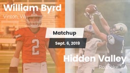 Matchup: Byrd vs. Hidden Valley  2019