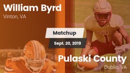 Matchup: Byrd vs. Pulaski County  2019