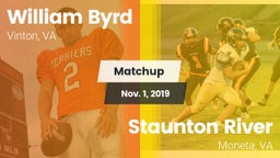 Matchup: Byrd vs. Staunton River  2019