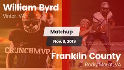 Matchup: Byrd vs. Franklin County  2019