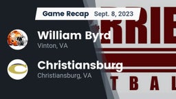 Recap: William Byrd  vs. Christiansburg  2023