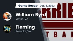 Recap: William Byrd  vs. Fleming  2023